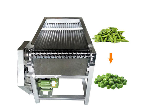 Green Pea Sheller Shelling Machine Edamame Soybeans Shell Removing Machine