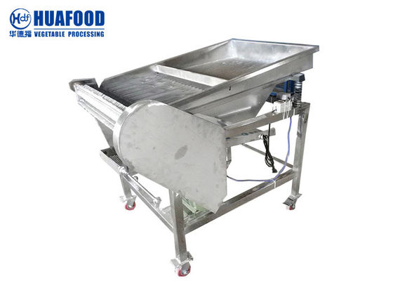 50kg/h Special Automatic Food Processing Machines Green Pea Peeling Machine