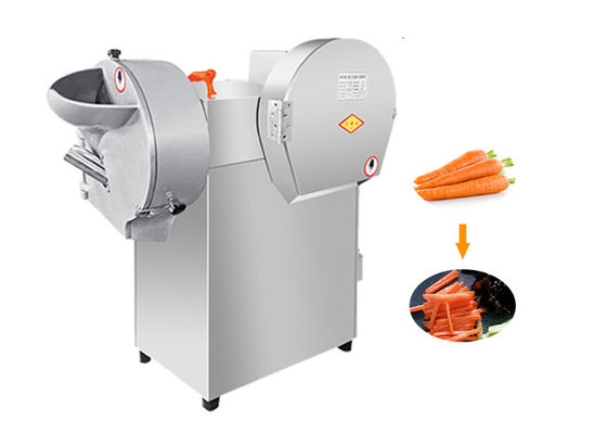 Double Head 850KG/H Multifunction Vegetable Cutting Machine