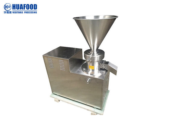 Colloid Mill Chicken Bone Butter 30kg/h Chilli Grinding Machine