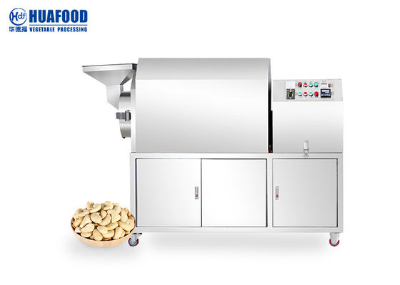 Gas Batch Small Induction Cereal Roaster Nut Roasting Machine In India