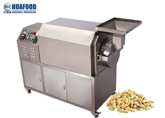 Gas Batch Small Induction Cereal Roaster Nut Roasting Machine In India