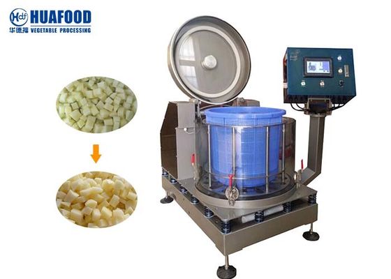 SUS304 1.62KW Food Drying Machine Salad Dewatering Vegetable Spinning Machine