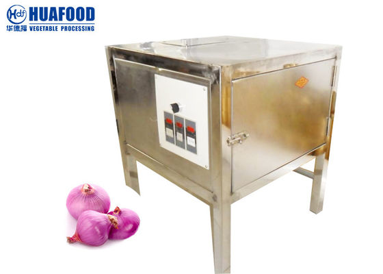 Industrial Full Automatic Onion Processing Equipment 100W For Peeling