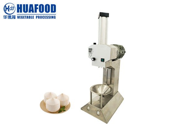 0.7kw Green Coconut Peeling Machine Young Thailand Coconut Fiber Husk Skin Peeling Machine