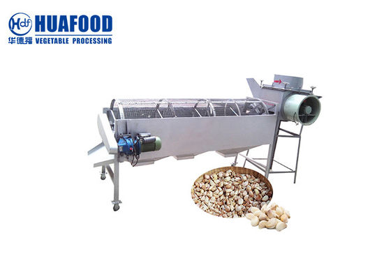 Garlic Automatic Food Processing Machines Garlic Size Grading Sorting Machine Peeler