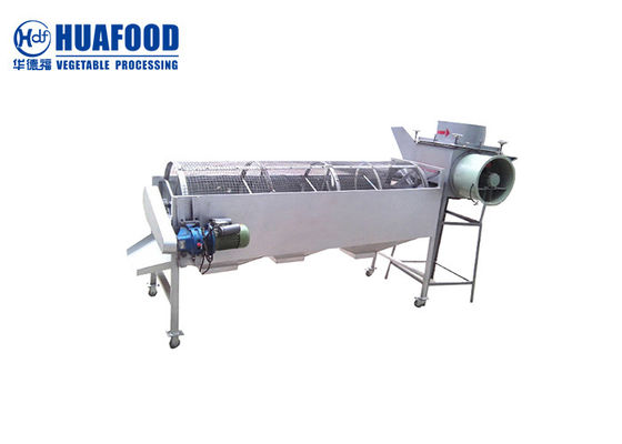 1000kg/h Automatic Food Processing Machines Garlic Peeling Grading Sorting Machine