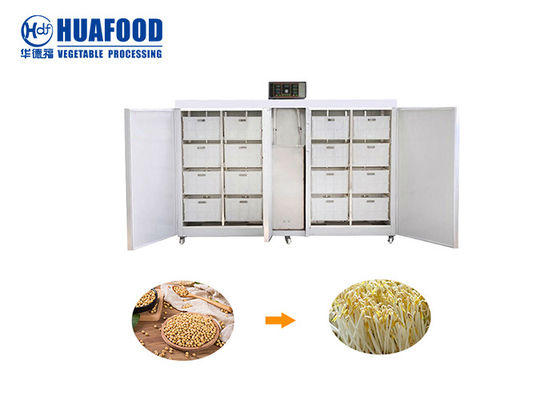 250kg/d Industrial Automatic Bean Sprout Machine For Soybean And Mungbean Seeds