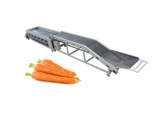 1100mm Automatic Food Processing Machines 3 t/h For Cucumber Carrot