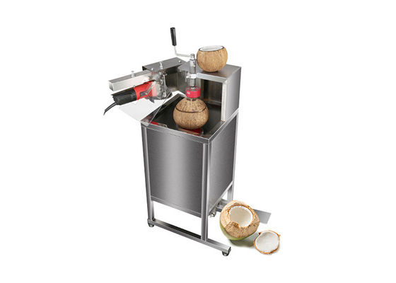 SUS Automatic Fresh Coconut Shell Opening Machine Green Young Coconut Opener