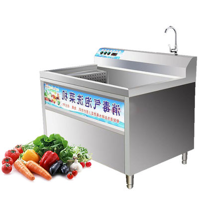 0.5KW Automatic Vegetable Washing Machine Small Air Bubble Washing Machine