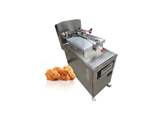 24L High Pressure Deep Fryer Restaurant Gas Chicken Broaster With Oil Pump