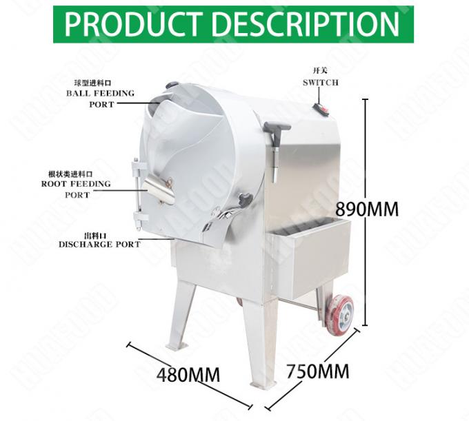 Commercial Potato Chips Slicer Cutter Cutting Machine